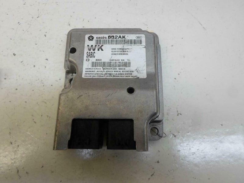 Airbag Control Module Jeep Grand Cherokee 2013 68025632Ak