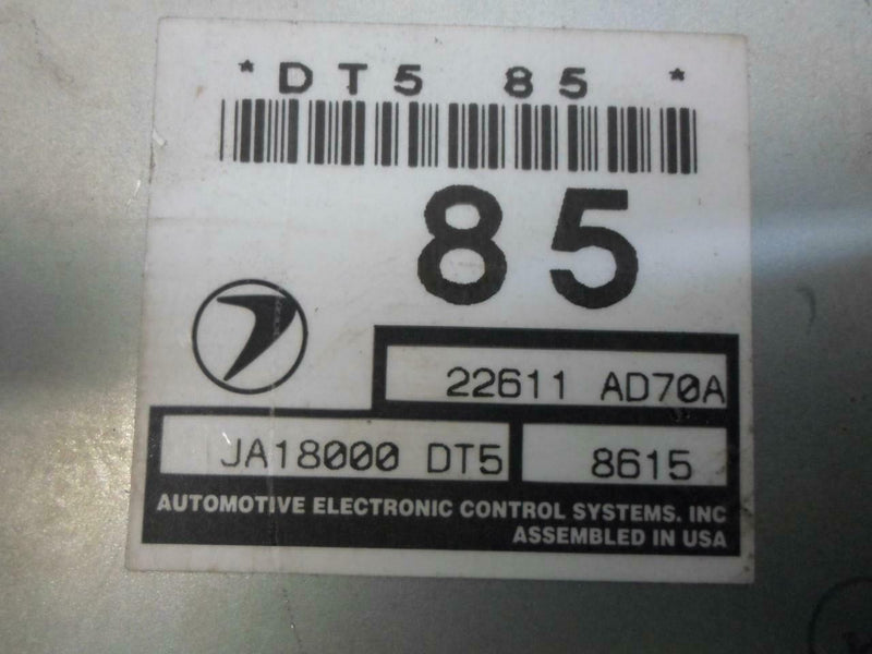 OEM Engine Computer Subaru Legacy 1999 22611 Ad70A 2.5L ECM PCM ECU