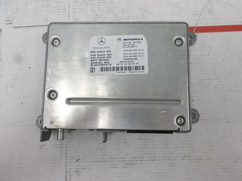 Communication Control Module Mercedes-Benz W216 CL-Class 2007 2168206726