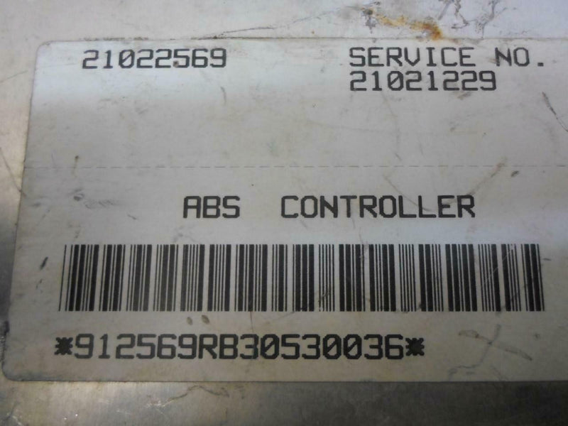 ABS Control Module Saturn S Series 1993 21021229