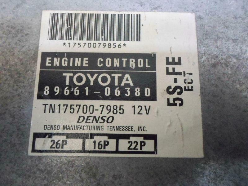 OEM Engine Computer Programmed Plug&Play Toyota Camry 1997 89661-06380 At ECM