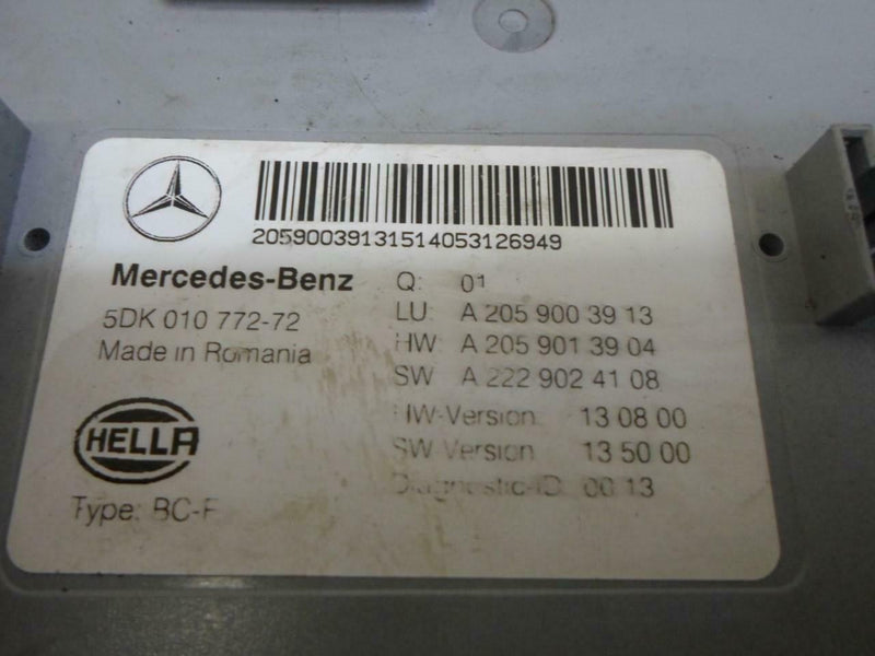 Signal Activation Control Module Mercedes-Benz C-Class 2016 2017 – 222 902 41 08