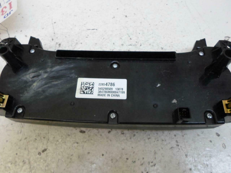 OEM Climate Control Chevrolet Malibu 2013 22854786