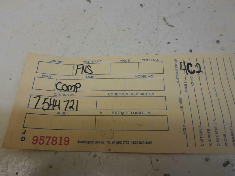 Transmission Control Module TCM TCU BMW X3 2004 2005 2006 7544721