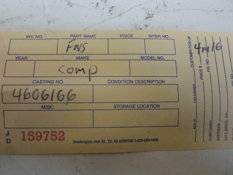 Transmission Control Module TCM TCU Dodge Stratus 1996 04606166