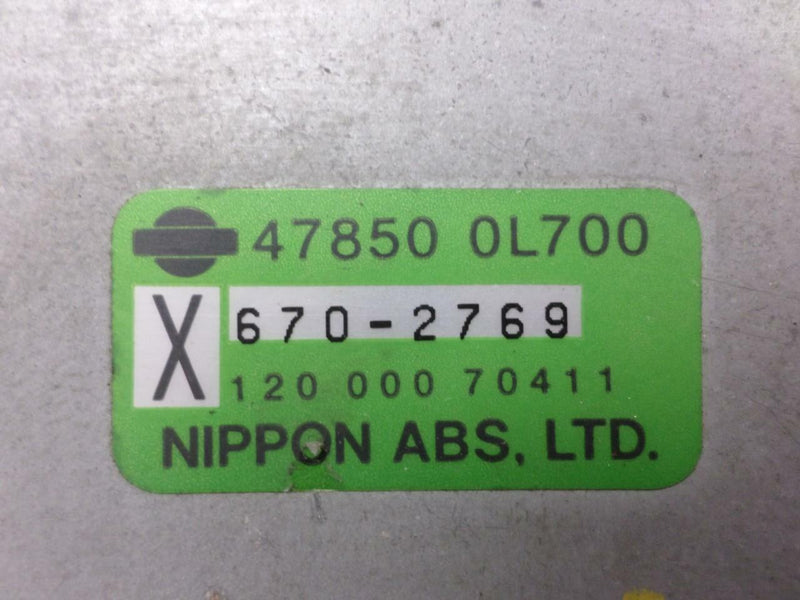 ABS Control Module Nissan Maxima 1997 1998 1999 47850-0L700 W/O Traction