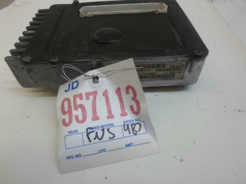 Transmission Control Module TCM TCU Dodge Durango 2002 56028694Ac