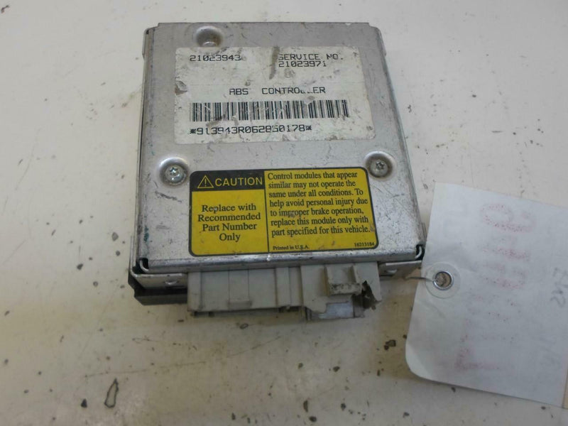 ABS Control Module Saturn S Series 1996 1997 1998 1999 21023943 21023971