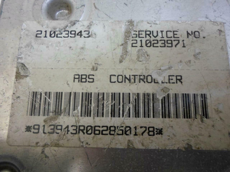 ABS Control Module Saturn S Series 1996 1997 1998 1999 21023943 21023971