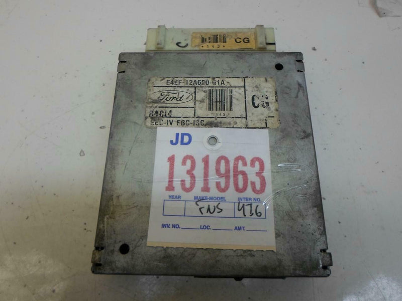 OEM Engine Computer Ford Mustang 1984 E4Ef-12A650-G1A PCM ECM ECU