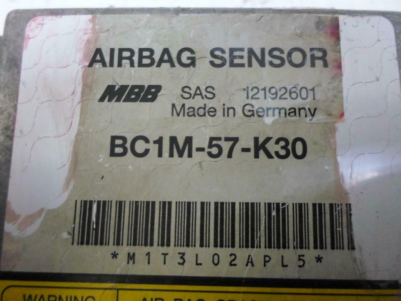 Airbag Control Module Mazda 323 1993 1994 Bc1M-57-K30