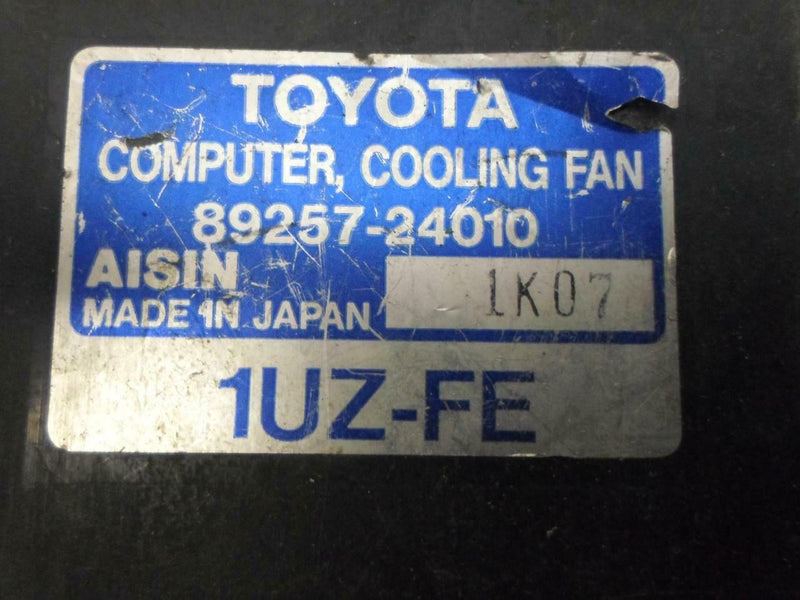 Cooling Fan Control Mudule Lexus Sc Series 1992 1993 1994 1995 89257-24010