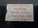 Theft-Locking Control Module Toyota Avalon 2000 2001 2002 2003 2004 08190-41810