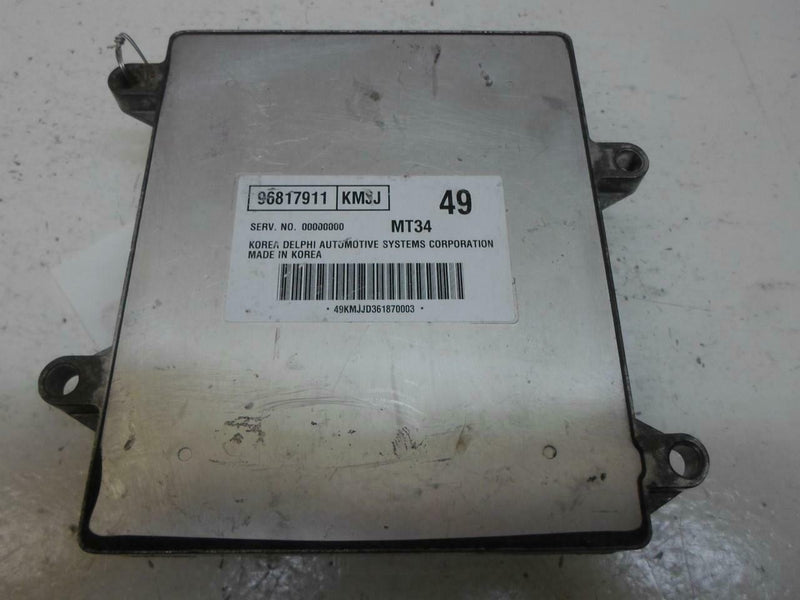 OEM Engine Computer Programmed Chevrolet Optra 2006 96817911 AT ECM PCM ECU