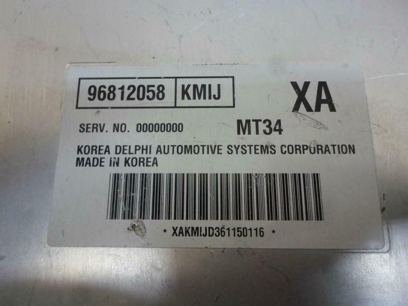 OEM Engine Computer Programmed Chevrolet Optra 2006 96812058 AT PCM ECM ECU