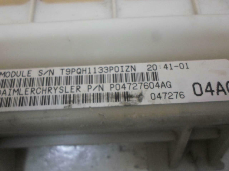 Body Control Module Chrysler Pacifica 2004 04727604Ag BCM BCU