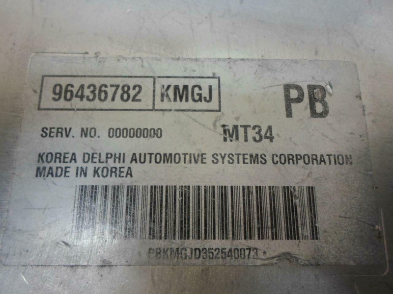 OEM Engine Computer Programmed Chevrolet Optra 2006 96436782 ECM ECU PCM