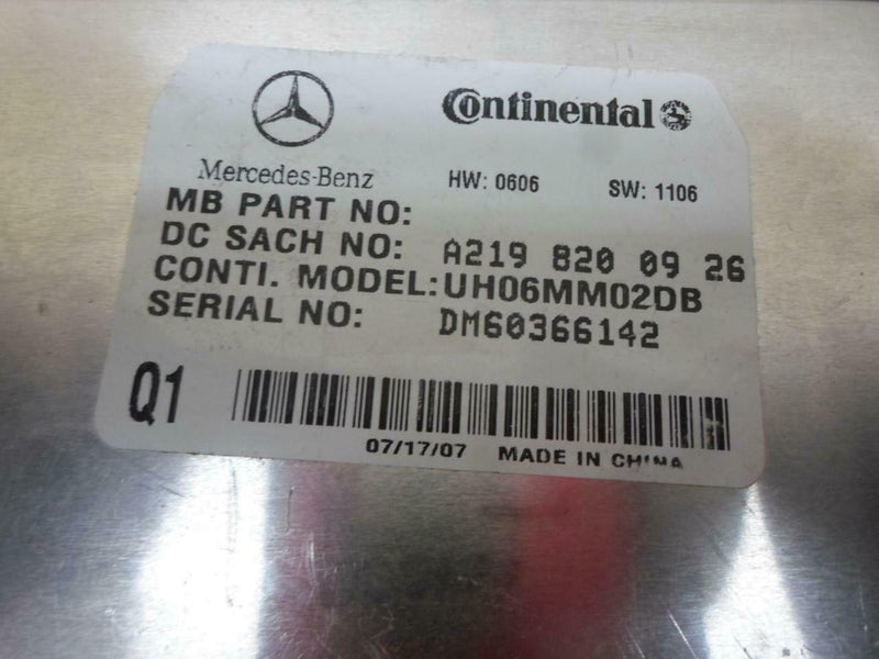 Communication Control Module Mercedes-Benz E-Class 2007 2008 2009 2198200926