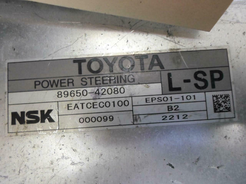 Steering Control Module Toyota Rav4 2009 2010 2011 2012 89650-42080