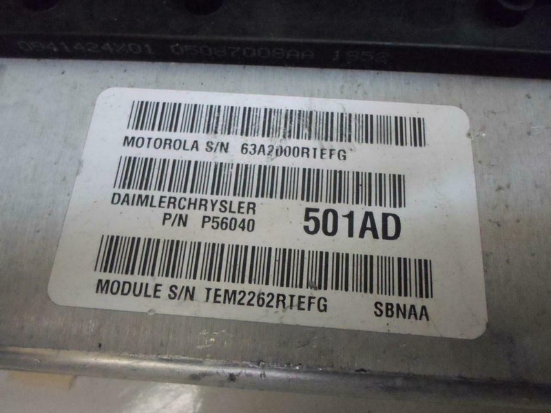 OEM Engine Computer Programmed Plug & Play Dodge Durango 2003 56040501Ad ECM PCM