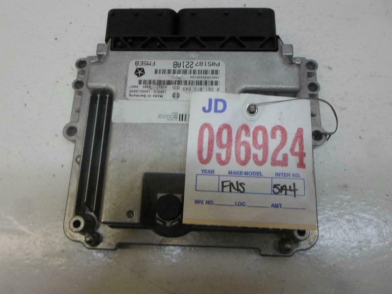 OEM Engine Computer Programmed Plug & Play Jeep Cherokee 2007 05187221Ab ECM PCM