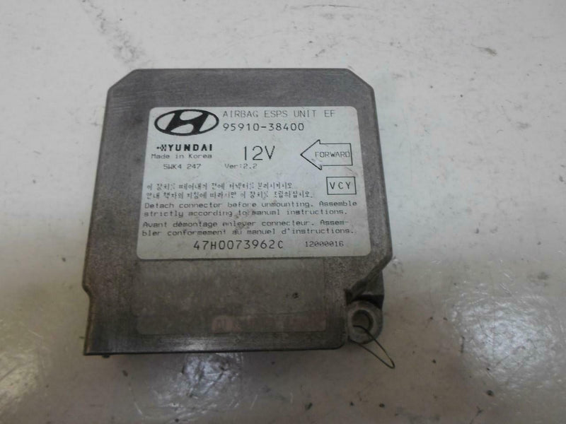 Airbag Control Module Hyundai Sonata 1999 2000 2001 95910-38400