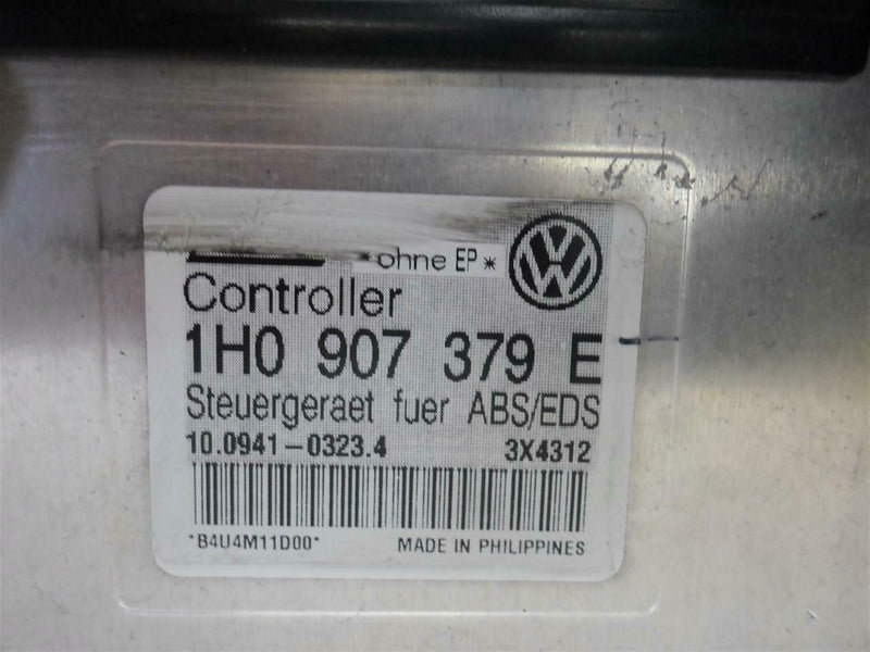 ABS Control Module Volkswagen Jetta 1993 1994 1995 1H0 907 379 E