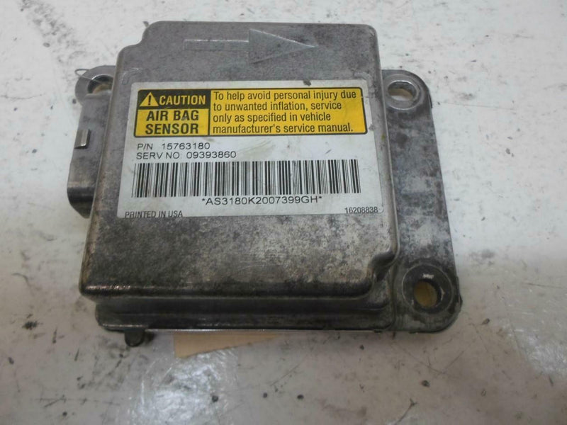 Airbag Control Module GMC Sierra 1500 Pickup 2000 2001 2002 09393860