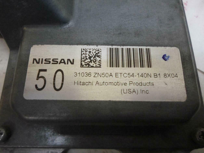 Transmission Control Module TCM TCU Nissan Altima 2009 31036 Zn50A 2.5L