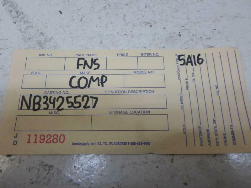 Airbag Control Module Mitsubishi Galant 2001 2002 2003 Mr522397