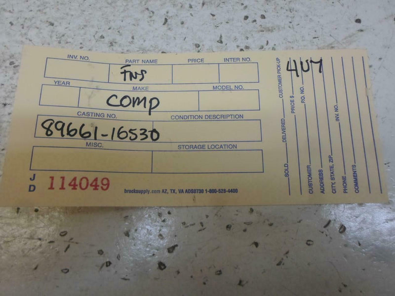 OEM Engine Computer Programmed Plug & Play Toyota Paseo 1997 1998 1999 89661-16530