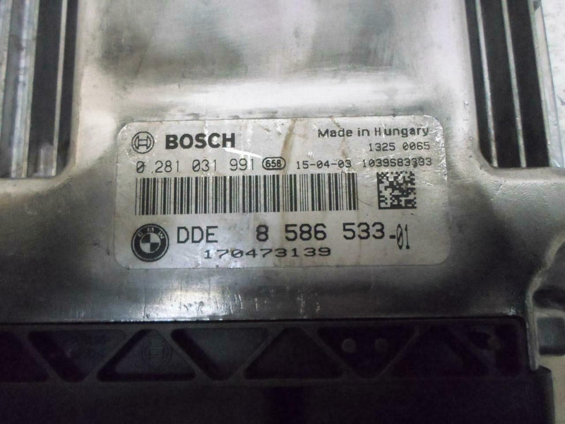 OEM Engine Computer BMW X3 2013 8 586 533 PCM ECM ECU