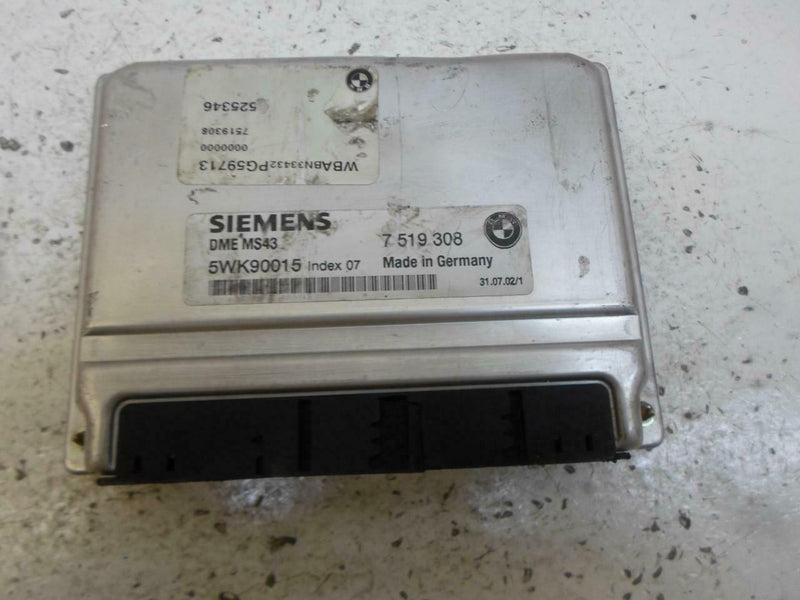 OEM Engine Computer BMW X5 2003 2004 2005 7519308 3.0L ECM PCM ECU