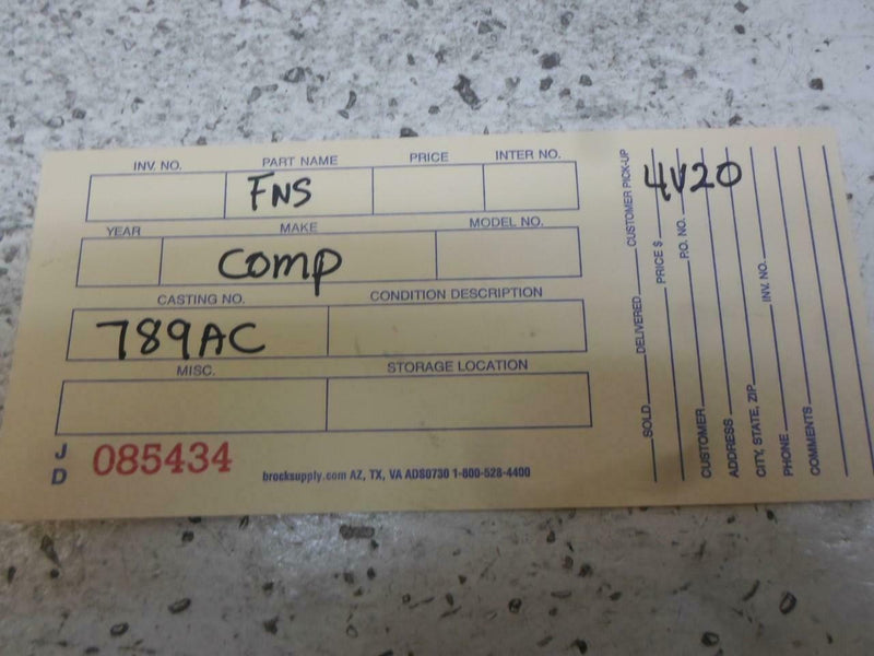 Transmission Control Module TCM TCU Dodge Stratus 2002 04896789Ac