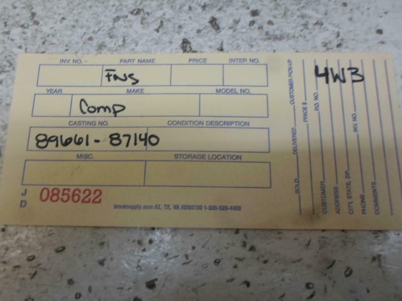 OEM Engine Computer Programmed Plug & Play Toyota Avalon 1998 89661-07140 PCM ECM