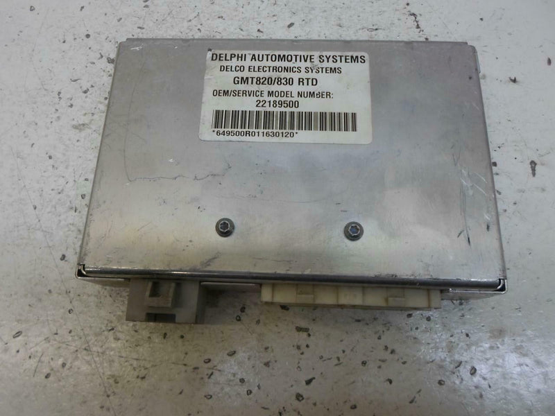 Suspension Control Module Cadillac Escalade 2002 22189500