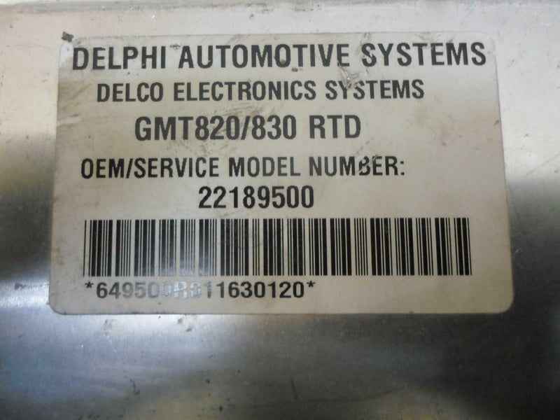 Suspension Control Module Cadillac Escalade 2002 22189500