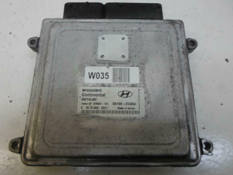 OEM Engine Computer Hyundai Sonata 2009 2010 39100-2G353 ECM ECU PCM