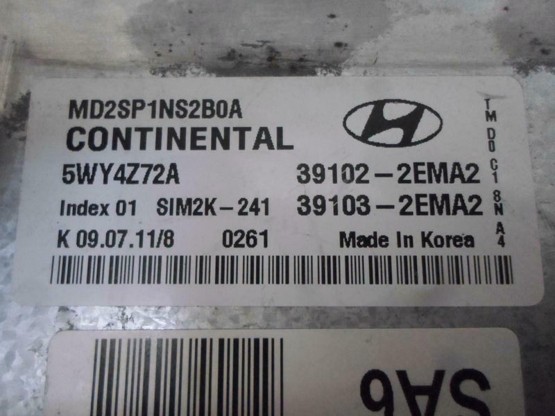 OEM Engine Computer Hyundai Elantra 2011 2012 2013 39103-2Ema2 39102-2Ema2 1.8L ECM