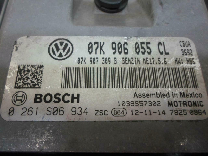 OEM Engine Computer Volkswagen Golf 2012 07K906055Cl 2.5L AT ECM ECU PCM