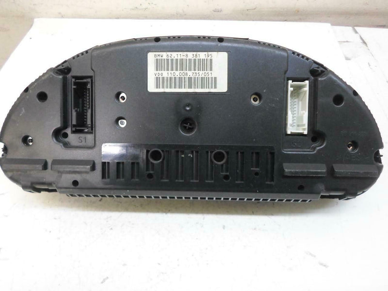 OEM Speedometer Instrument Cluster BMW 520I 1991 62118381195