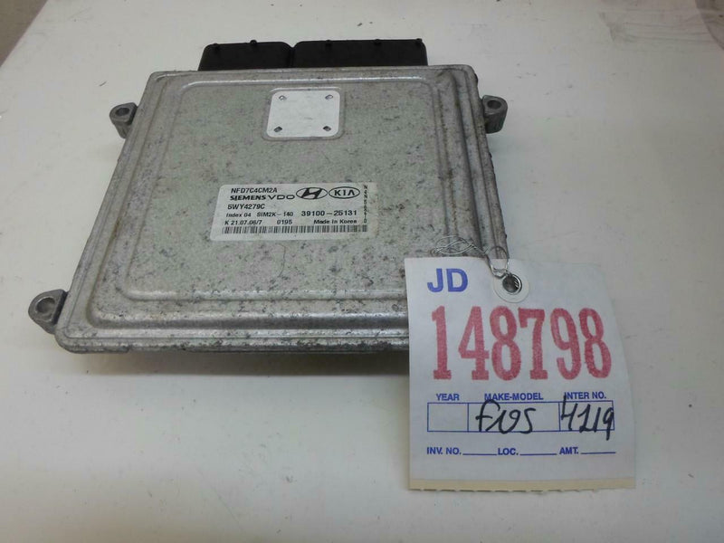 OEM Engine Computer Hyundai Sonata 2006 2007 2008 39100-25131 2.4L AT PCM ECU