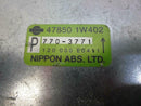 ABS Control Module Nissan Pathfinder 1998 47850 1W402