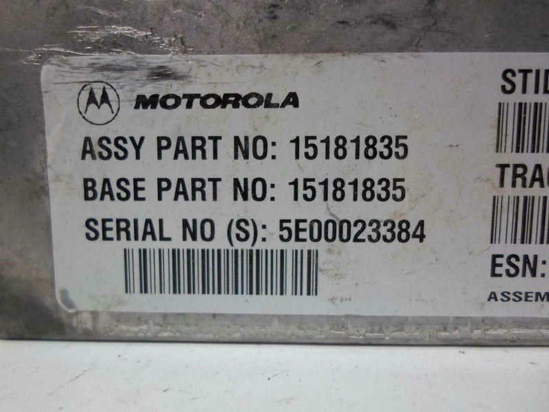 Communication Control Module Cadillac Deville 2002 2003 2004 15181835