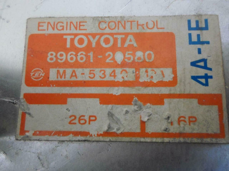 OEM Engine Computer Programmed Plug & Play Toyota Celica 1990 89661-20580 PCM ECM