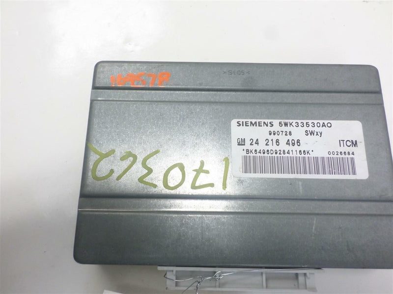 Transmission Control Module TCM TCU Saturn L Series 2000 2001 24216496