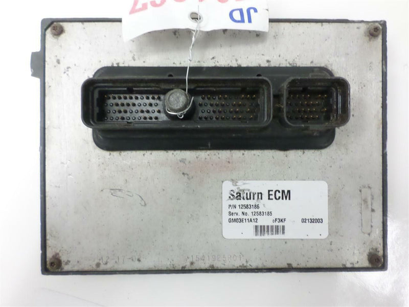 OEM Engine Computer Programmed Saturn Ion 2003 12583185 12583186 PCM ECM ECU