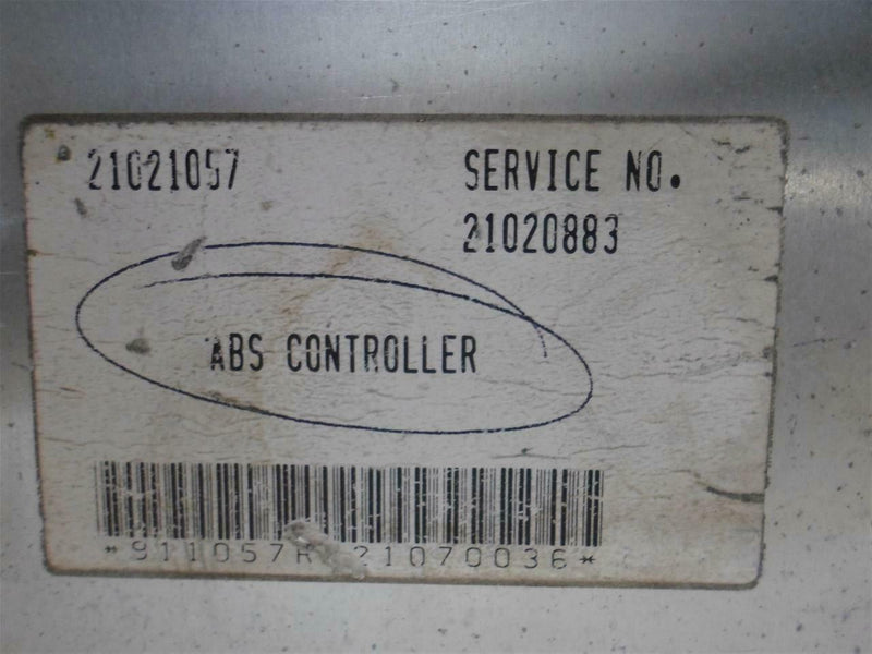 ABS Control Module Saturn S Series 1991 1992 21020863 21020883