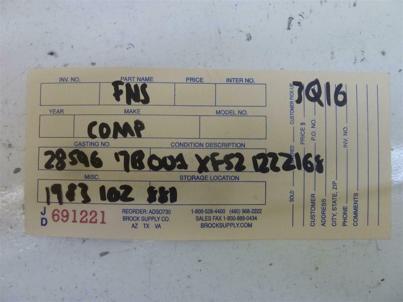 Theft-Locking Sliding Door Control Module Nissan Quest 1999 2000 2001 2002 – 28596 7B001