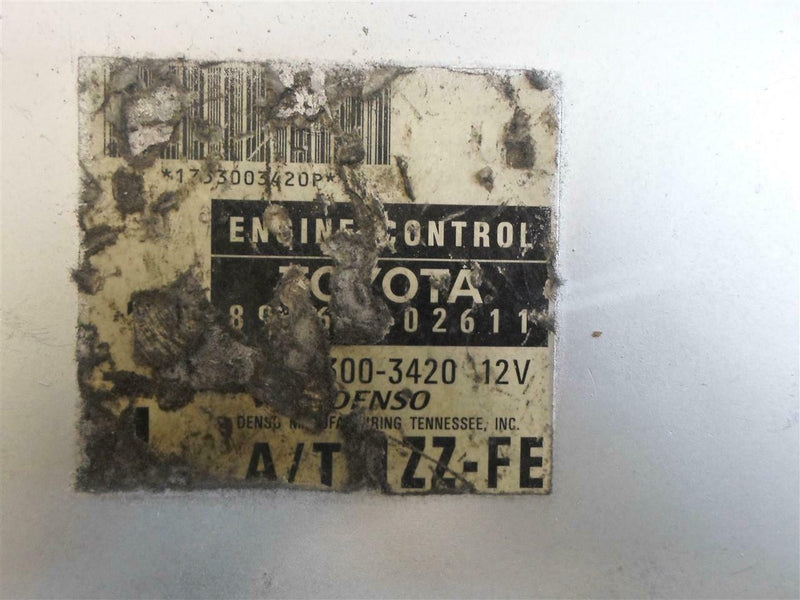 OEM Engine Computer Programmed Plug & Play Toyota Corolla 1999 2000 89661-02611 PCM